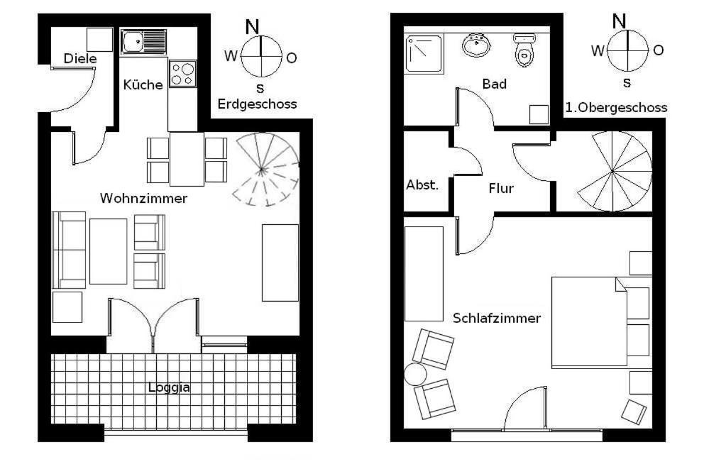 Ferienwohnung 1 04 Inselstrand Heringsdorf  Buitenkant foto